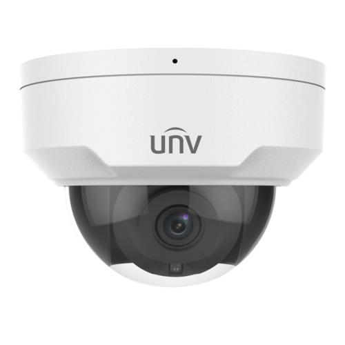 UNV IPC324LB-ASF28K-A 4MP IP 2.8mm Sabit Lens H.265+ Sesli Dome Güv. Kam. 1920x1080, IR 30m, IP67-IK10, Dahili Mikrofon