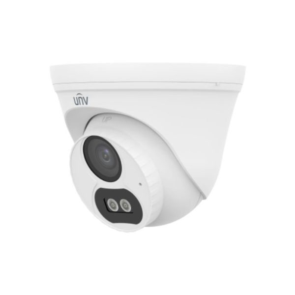 Uniview IP Turret 2 MP Sabit Lens Dual Light Sesli Güvenlik Kamerası (IPC3612LB-AF28K-DL2)