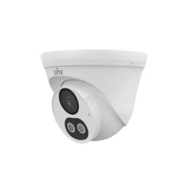 Uniview IP Turret 8 MP Sabit Lens Dual Light Sesli Güvenlik Kamerası (IPC3618LB-ADF28K-DL)