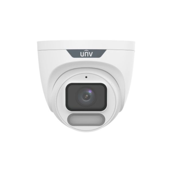 Uniview IP Turret 4 MP Sabit Lens ColorHunter Sesli Güvenlik Kamerası (IPC3624LE-ADF40K-WP)