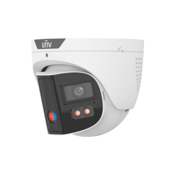 Uniview IP Turret 8 MP Çift Lens Dual Light Sesli Güvenlik Kamerası (IPC3K28SE-ADF28KMC-DL-I0)