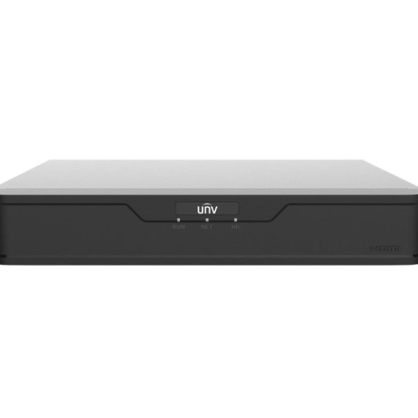 Uniview NVR 8 Kanal 8 Port PoE 1 HDD 1U Kayıt Cihazı (NVR301-08B-P8-IQ)