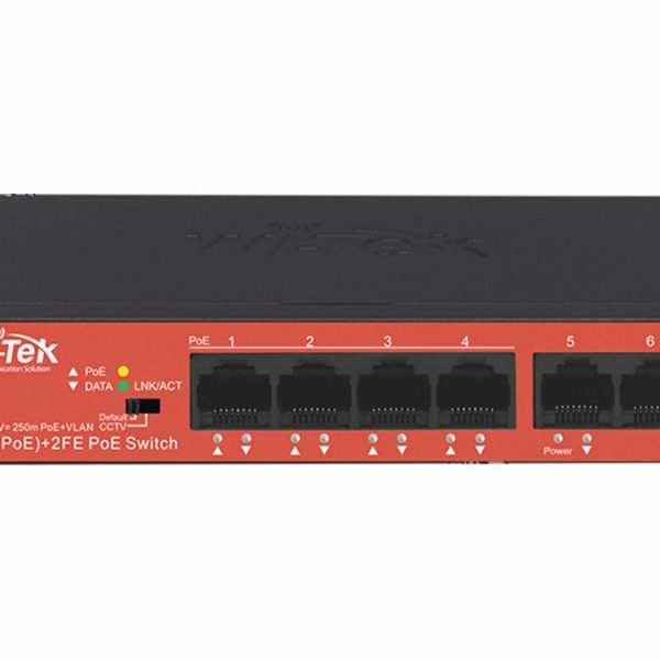 Wi-Tek PoE Switch 6 Port Fast Ethernet (WI-PS205H-V2)