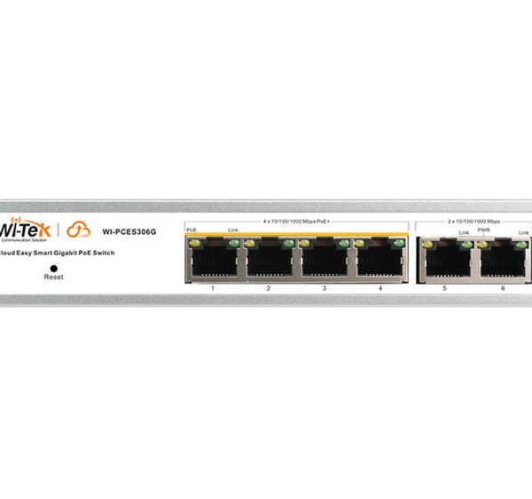 Wi-Tek PoE Switch 24 Port Gigabit 2 SFP 380 W Yönetilebilir (WI-PCES326GF-V2)