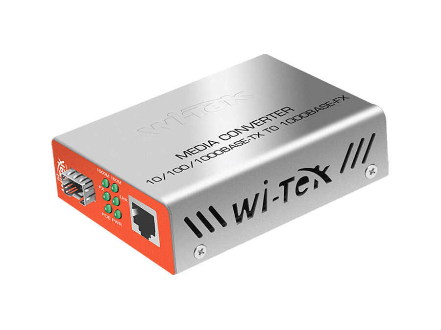 WI-MC111G Wi-Tek Medya Konvertör (WI-MC111G) - Görsel 1